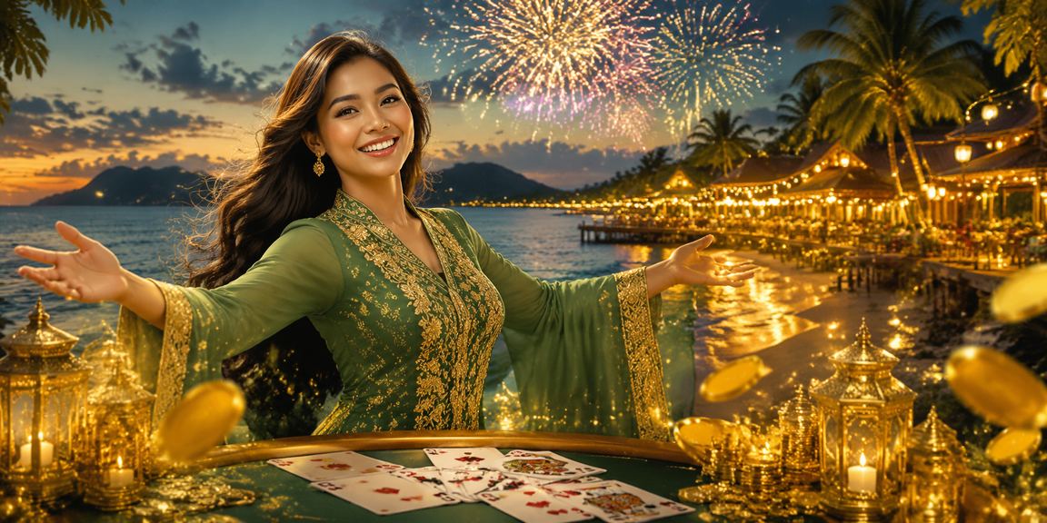Pengguna Langkawi menikmati promosi Hari Raya 5070 dengan permainan kad di mudah alih